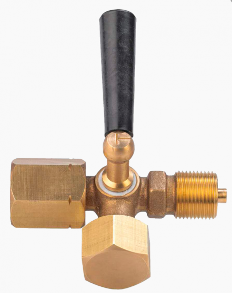 3-ход. запірний кран для манометра Tervix Pro Line M3 Valve PN 16, 1/2"х1/2" - 20936