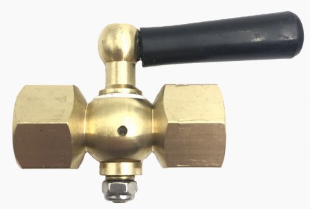 3-ход. запірний кран для манометра (муфта-муфта) Tervix Pro Line M2 Valve PN 16, 1/2"х1/2" - 20938