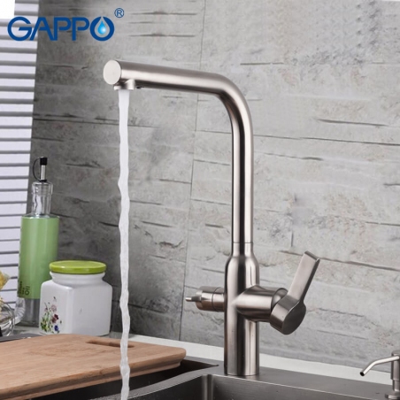Gappo G4399-4 — Змішувач для кухні пiд фiльтр - 18916