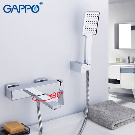 Gappo Futura G3218 — Змішувач для ванни з термостатом - 18886