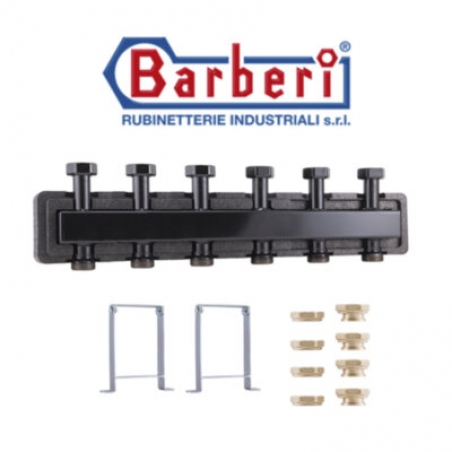 Колектор Barberi DN25 з термоізоляцією на 5 виходу (V34040005) - 18837