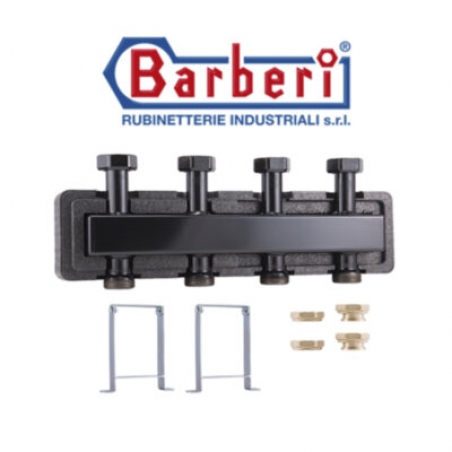 Колектор Barberi DN25 з термоізоляцією на 3 виходу (V34040003) - 18836
